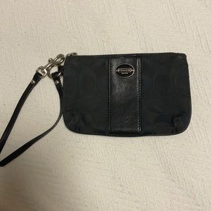 COACH wallet in black
